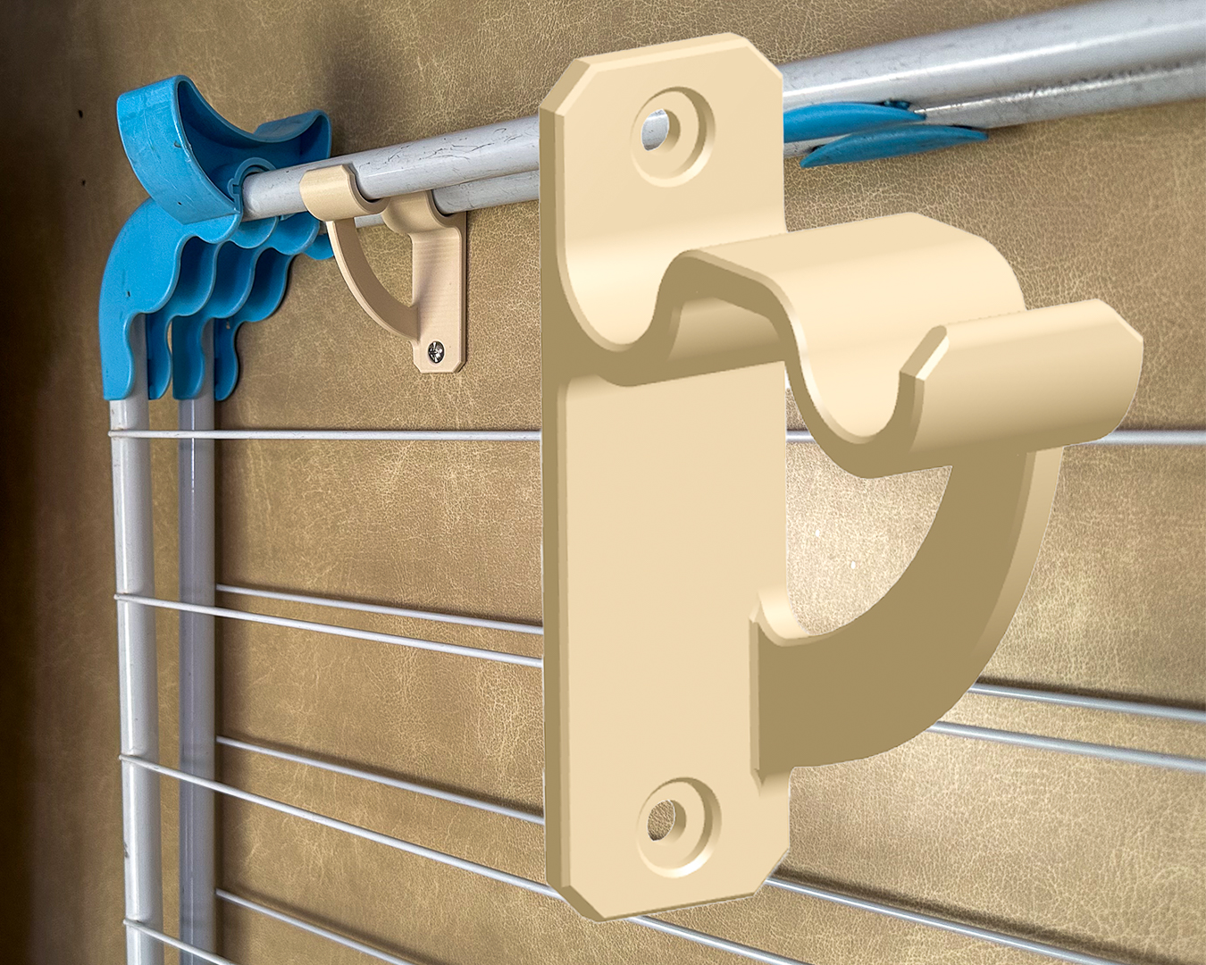 LAUNDRY DRYING RACK HANGING HOOKS