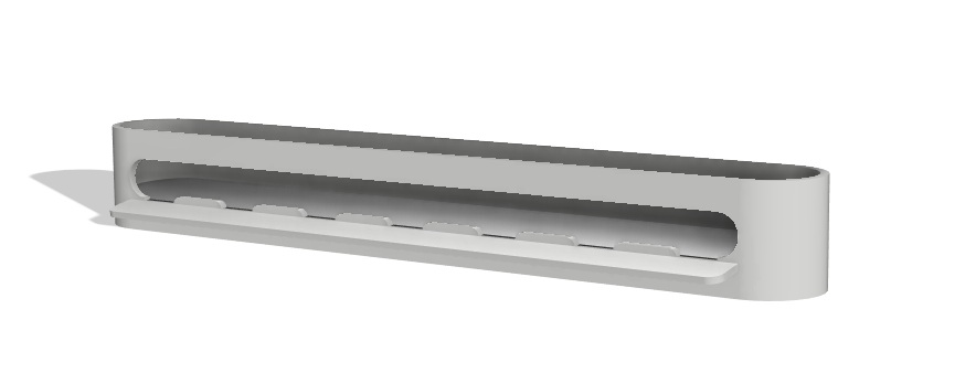 Miniatura 2 do modelo 3D cutting board stand