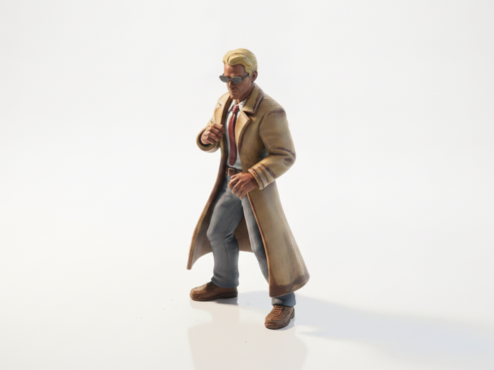 Keanu Reeves Neo Figurine Matrix Movie 3D Printable