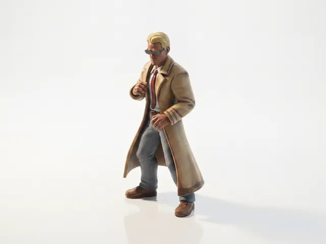 Keanu Reeves Neo Figurine Matrix Movie 3D Printable