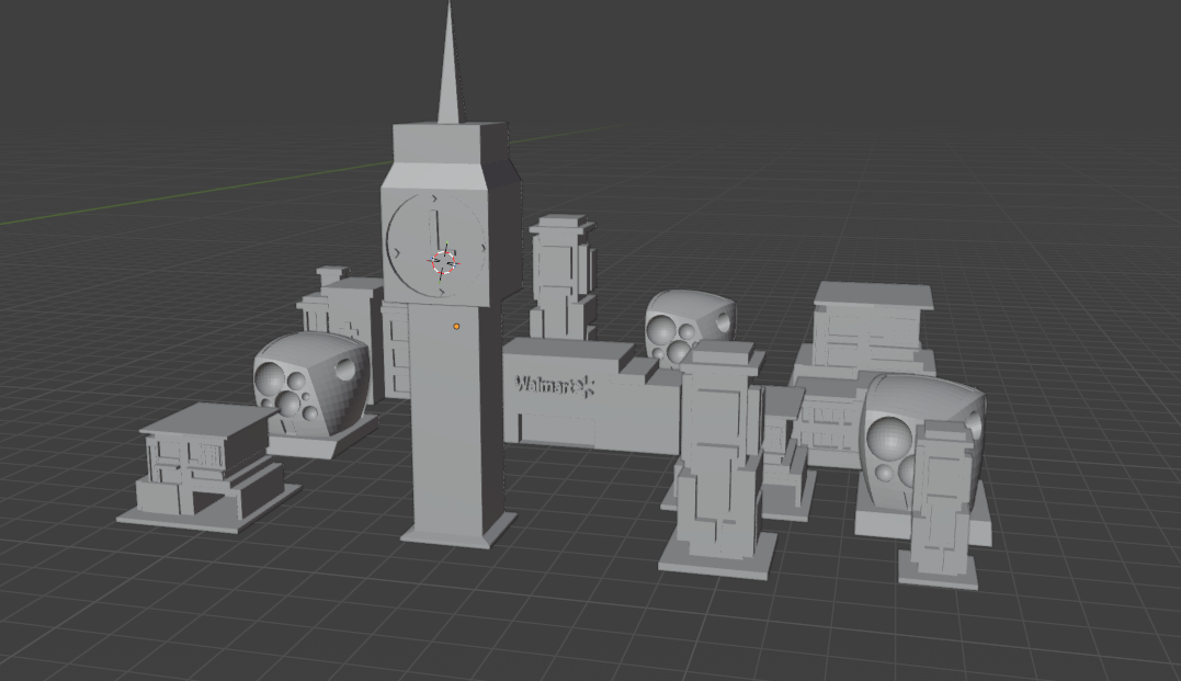 Modular Mini City Planning Kit