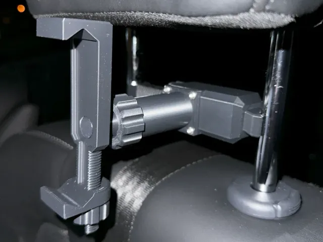 Universal Modular Car Headrest Phone Mount
