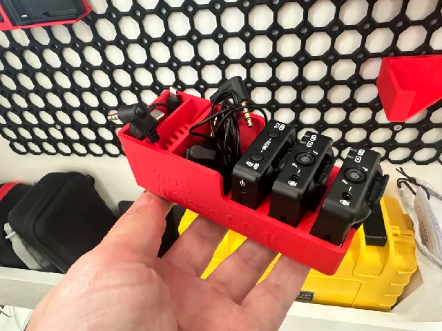 RODE wireless GO II holder (multiboard compatible)