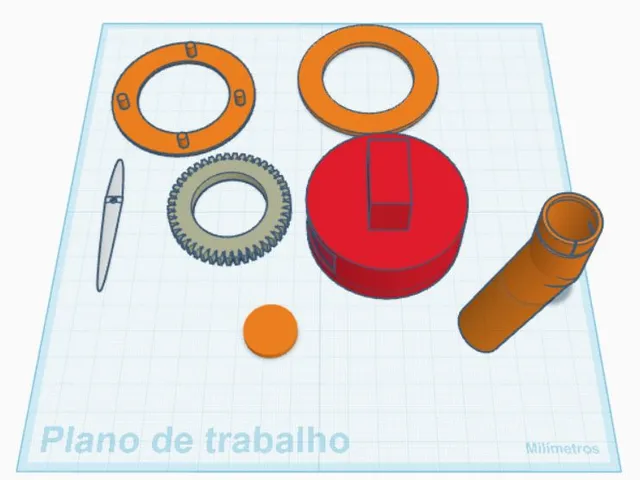 Modelo para impressão