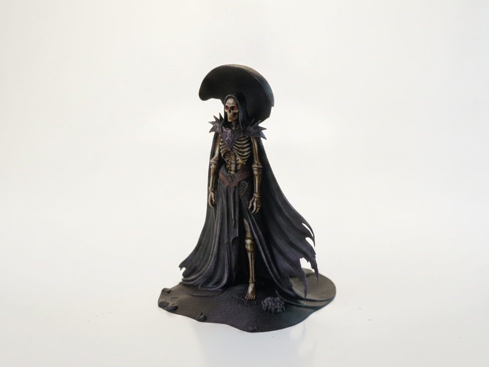 Dead Bride Gothic Figurine Female Figure 3D Printable