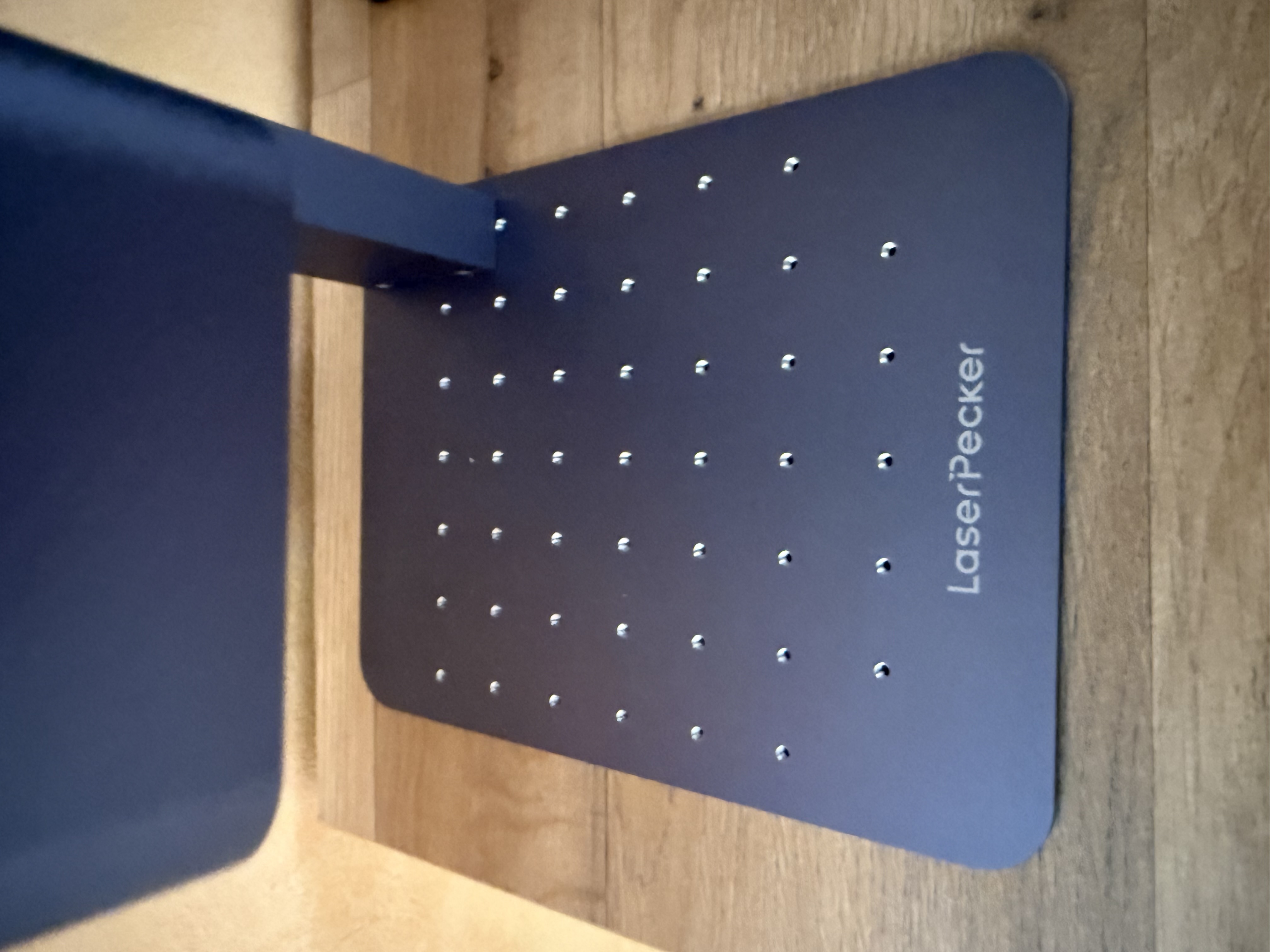 LaserPecker 2 perforated plate