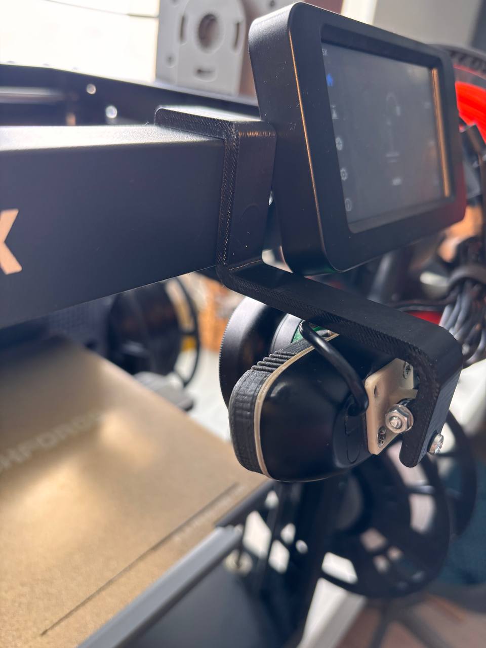 Flashforge AD5X Logitech C270 camera mount