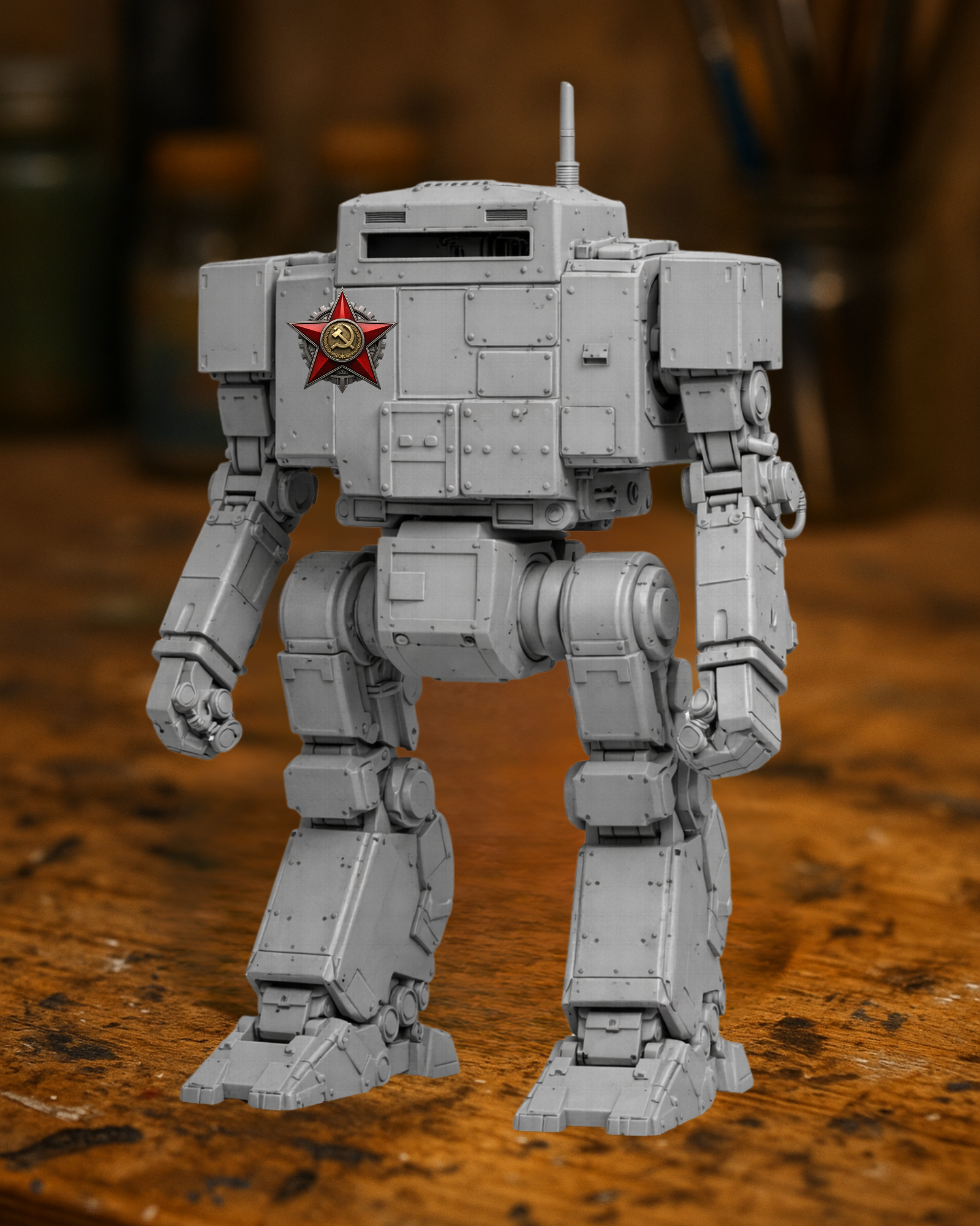 Soviet Combat Mech - STALIN Mk.I — Red Army Walker
