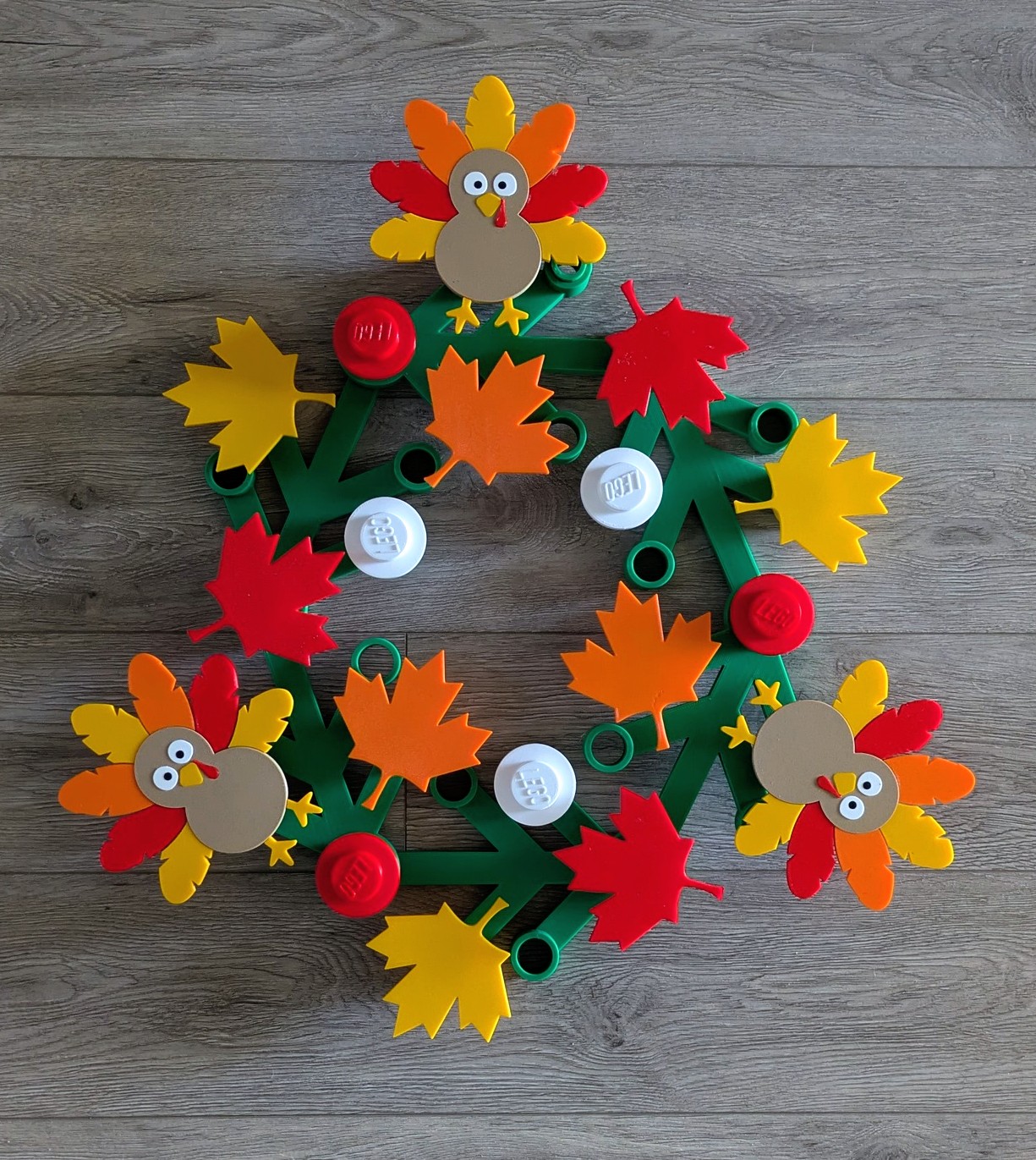 Thanksgiving Ornaments for LEGO Wreath