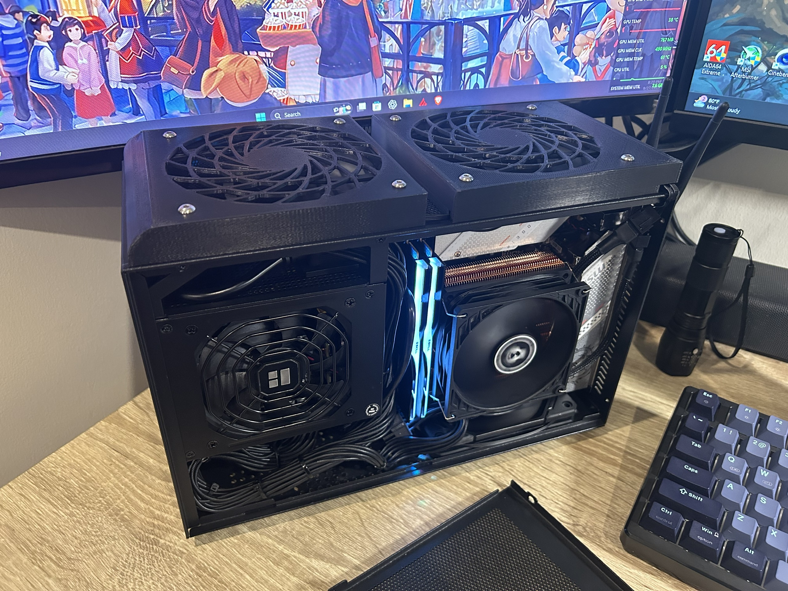 TwinVortex Dual Fan Cooling Mod for S300