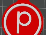 Pure Barre Keychain