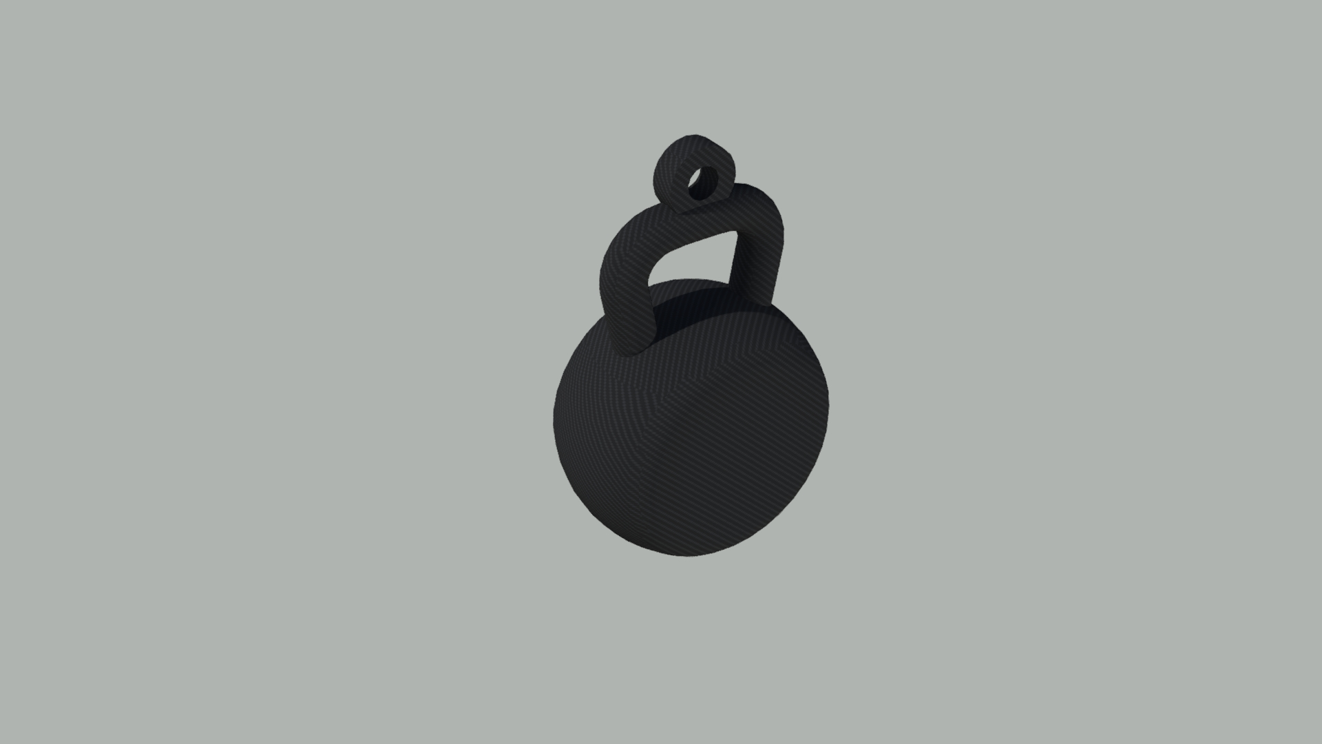 RUSSIAN GYM WEIGHT KEYCHAIN
