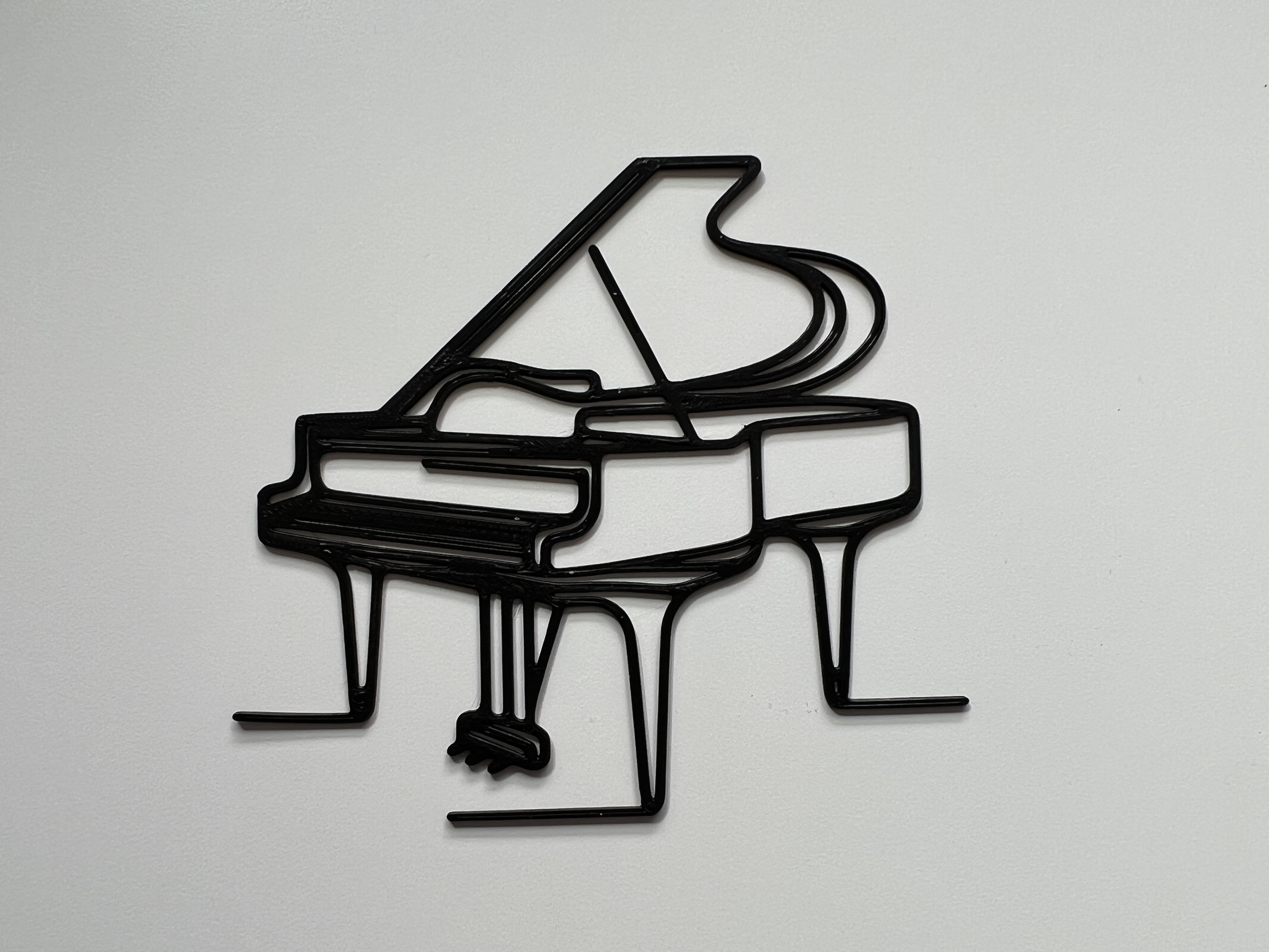 Grand Piano Wall Art #1