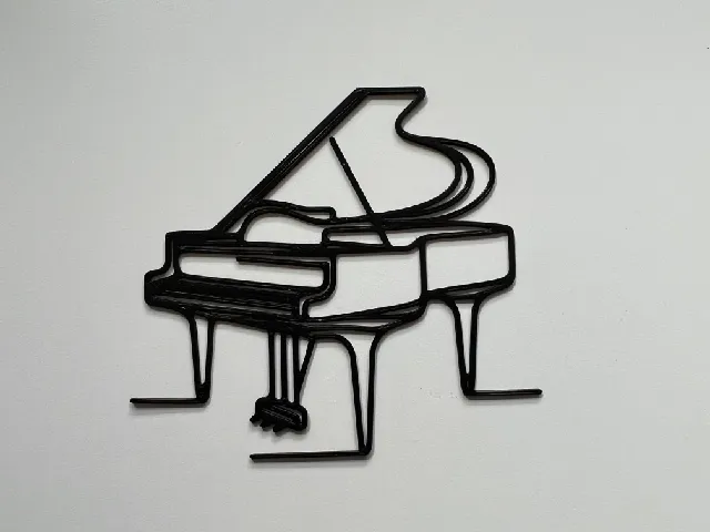 Grand Piano Wall Art #1