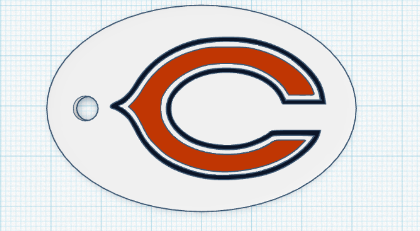 Bears Keychain