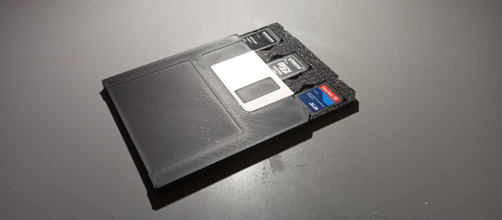 Miniatura 3 do modelo 3D floppy disk SD card box