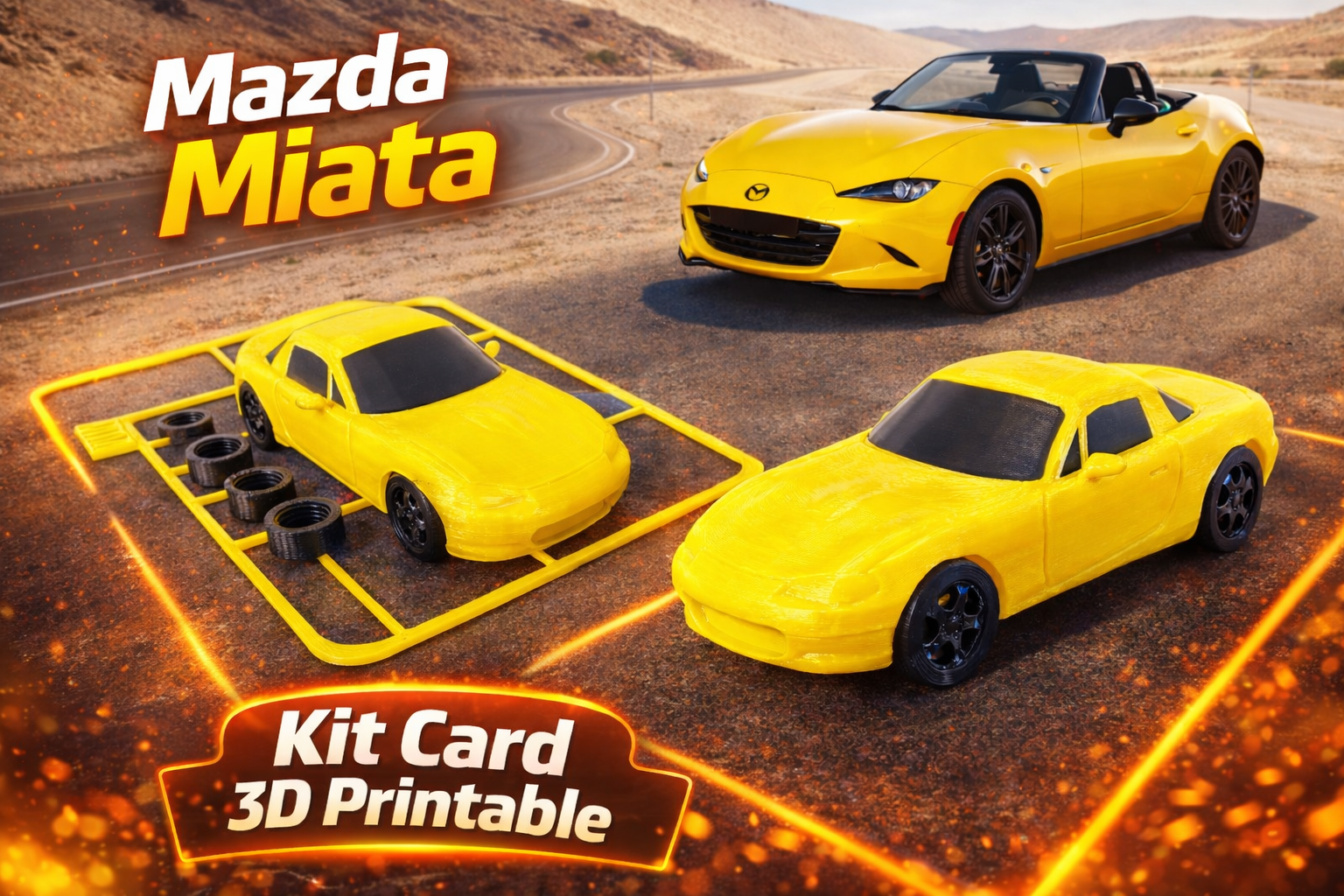 Mazda Miata (MX-5) kit card