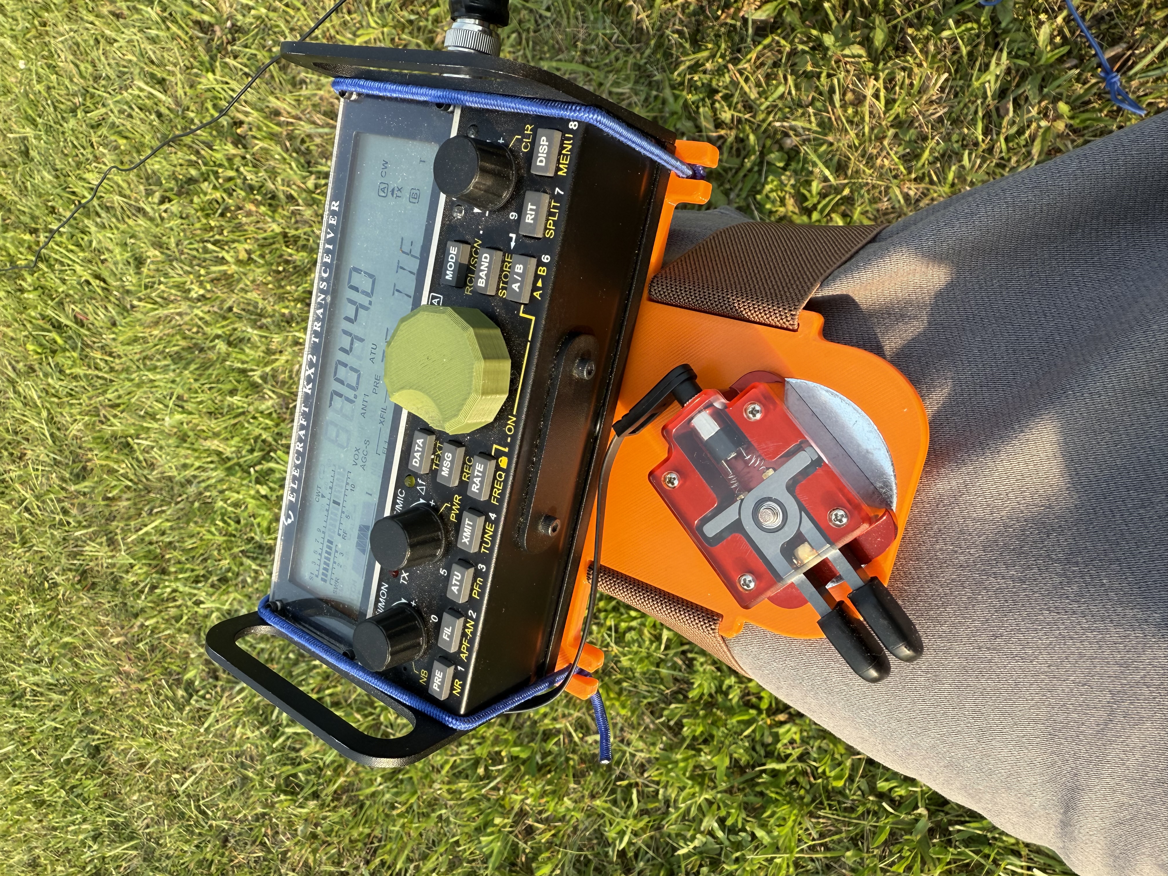 Elecraft KX2 knee board