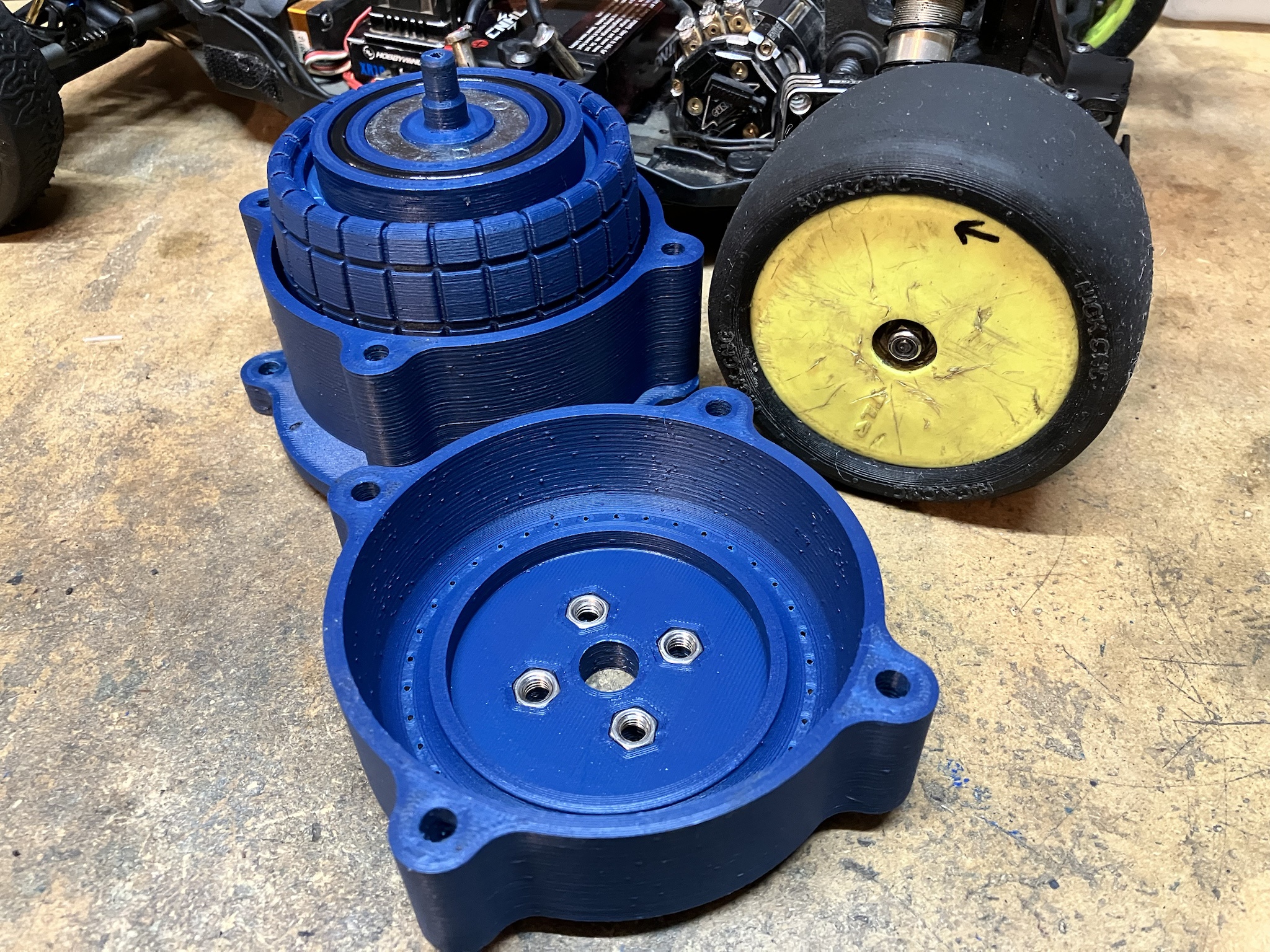 2.2" Buggy Rear Slick Tire Mold