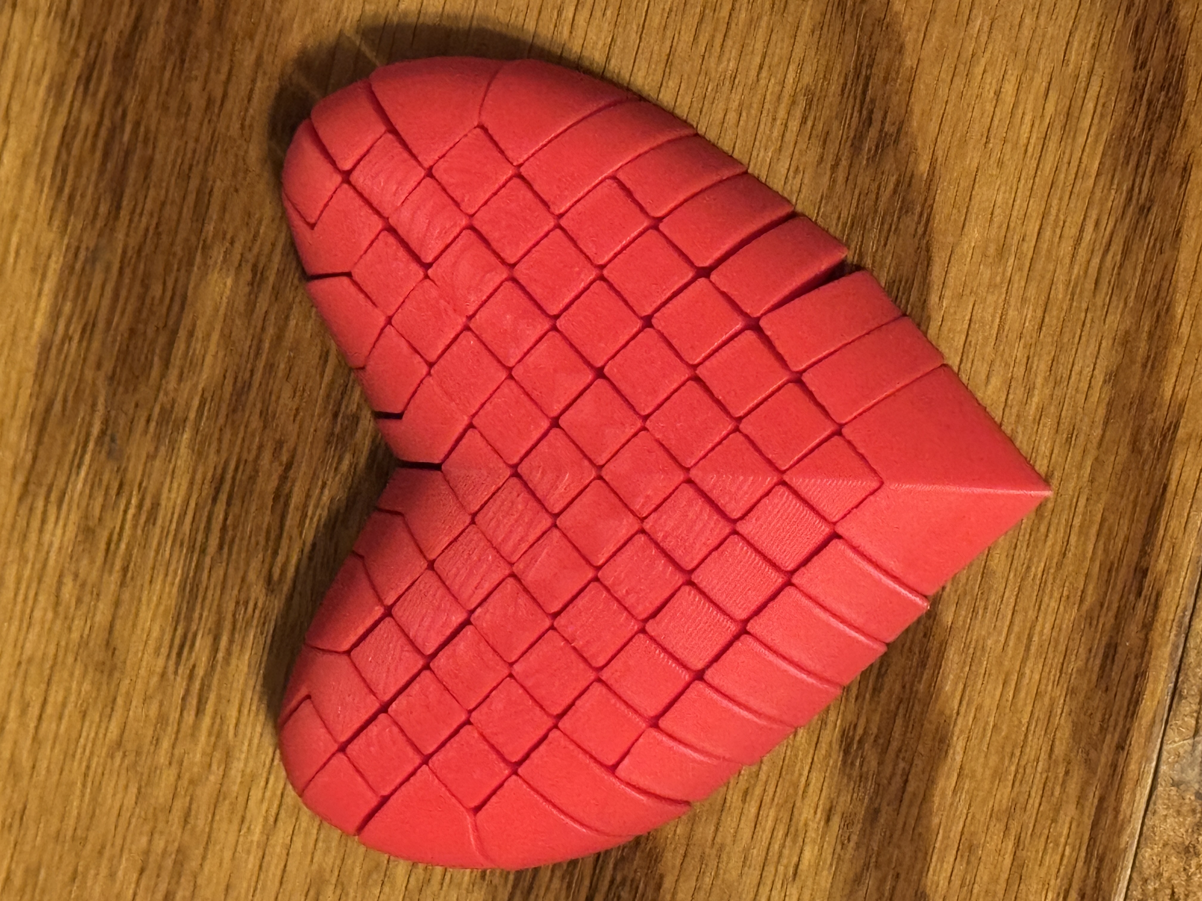 Heart shaped fidget toy