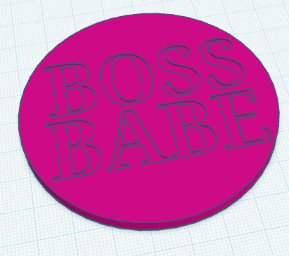 Boss Babe Coaster