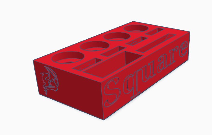 Fireball Combination square parts holder