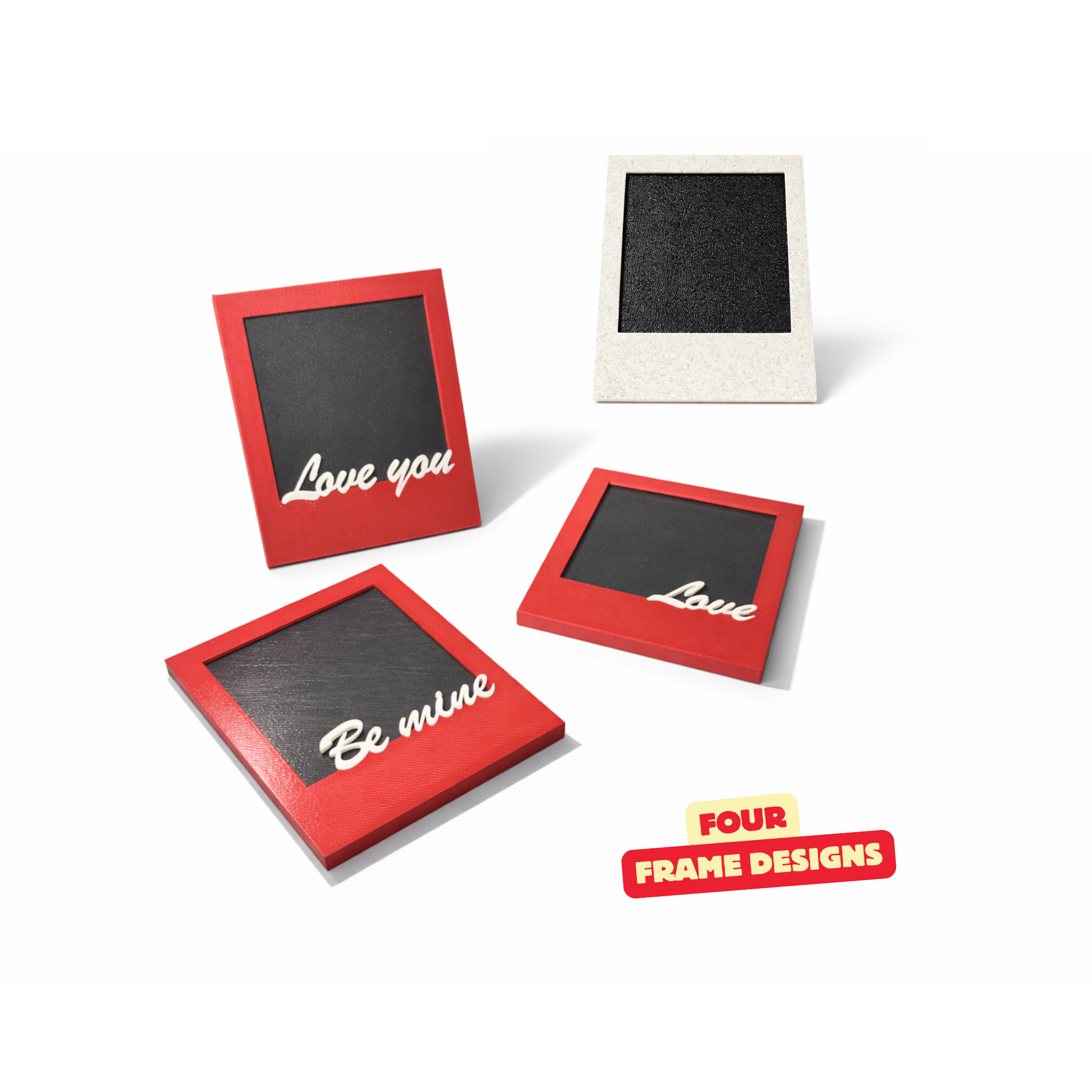 POLAROID PHOTO FRAME / PHOTO STAND / VALENTINES GIFT / MODERN HOMEDECOR / DECORATIONS — miniatura 4