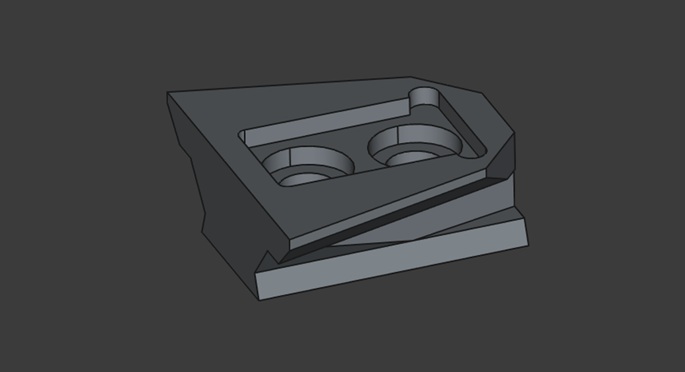 A rail adapter to use the DVS8 on dovetail mounts, like the G24