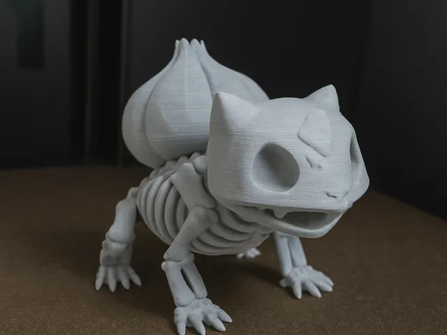 Bulbasaur Skeleton (Pokemon)