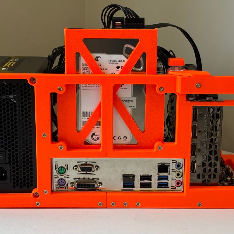 Versatile mATX PC Rack by Zrjunz1 | Download free STL model ...