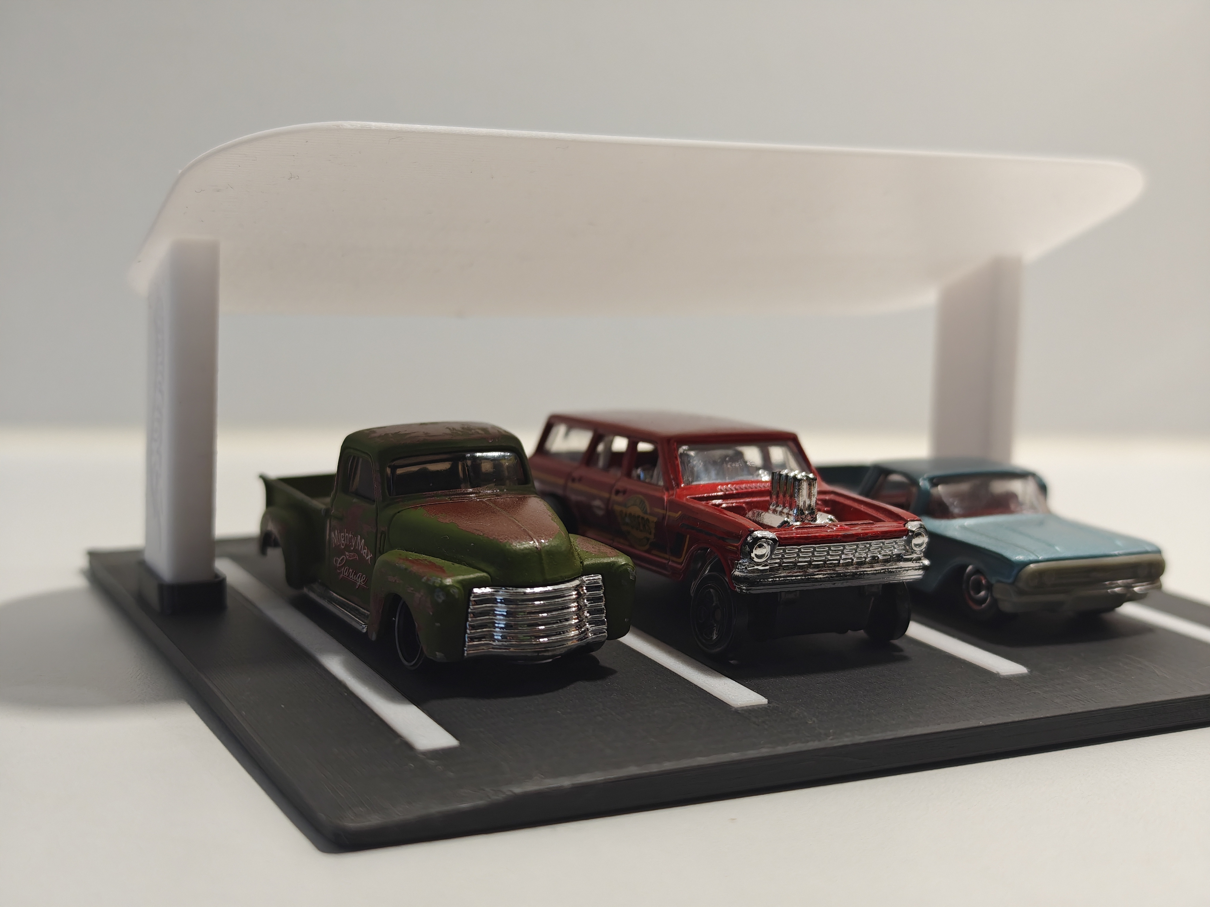 Hotwheels Garage Stand Matchbox Display Parking hot wheels — thumbnail 5