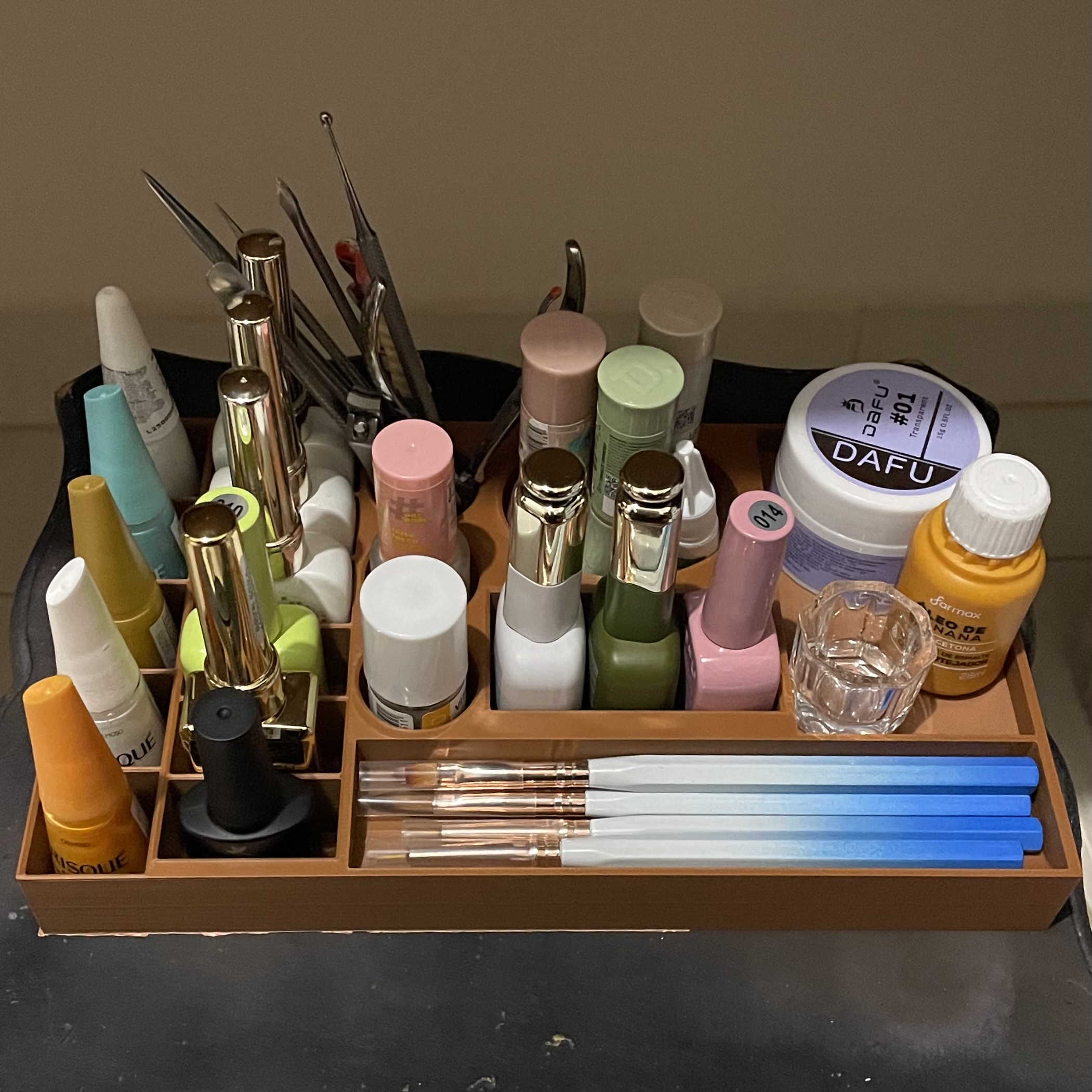 Nagellack \ Nail Polish Box - With Largest Gaps