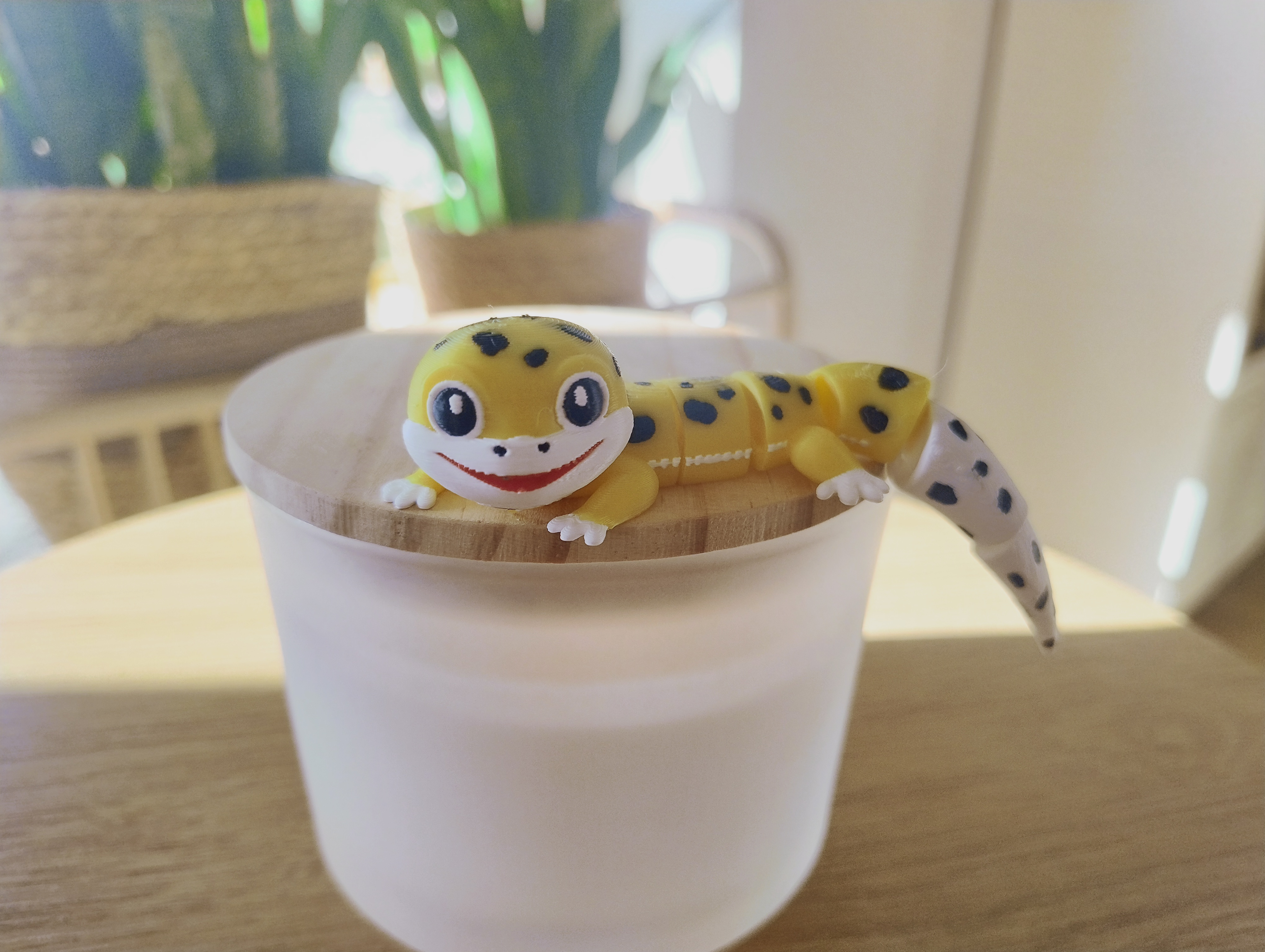 Articulated Cute Leopard Gecko Flexi Lizard