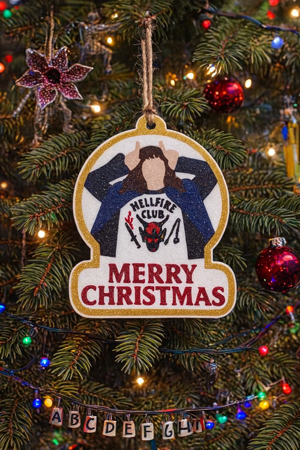 Eddie - Stranger Things - Christmas Tree Ornament
