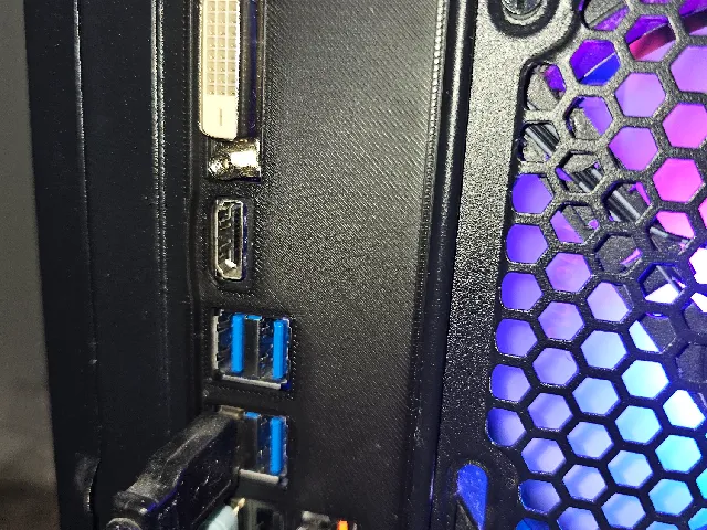 Gigabyte B450M DS3H (rev. 1.x) backplate, v2