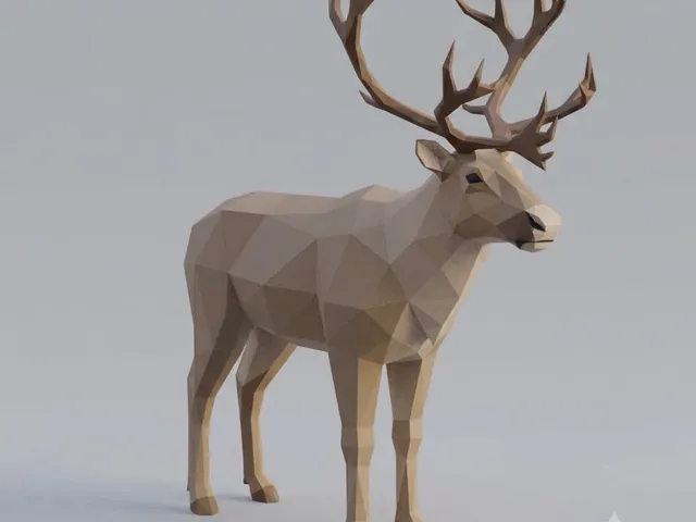 Low Poly Reindeer