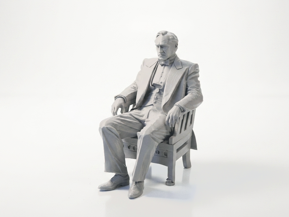 Vito Corleone Sitting Figure Movies TV 3D Printable