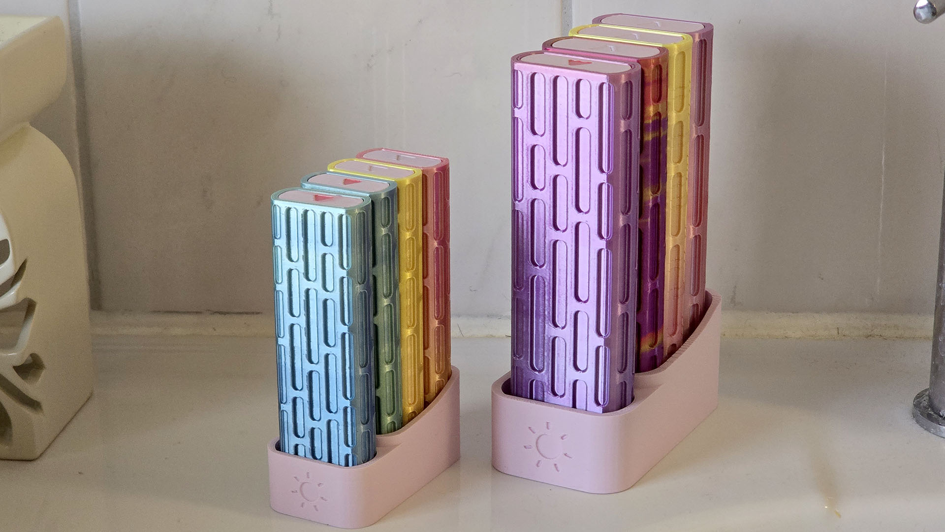 Dock Organizer for Sliding Weekly Pill Boxes