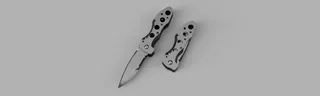 Folding Utility Pocket Knife No Screws Needed