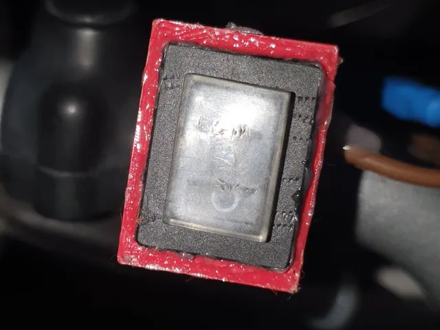 Switch holder for motorcycle
