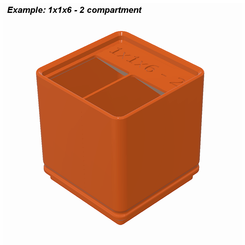 Parametric Gridfinity Bin Generator (Fusion 360) — miniatura 4