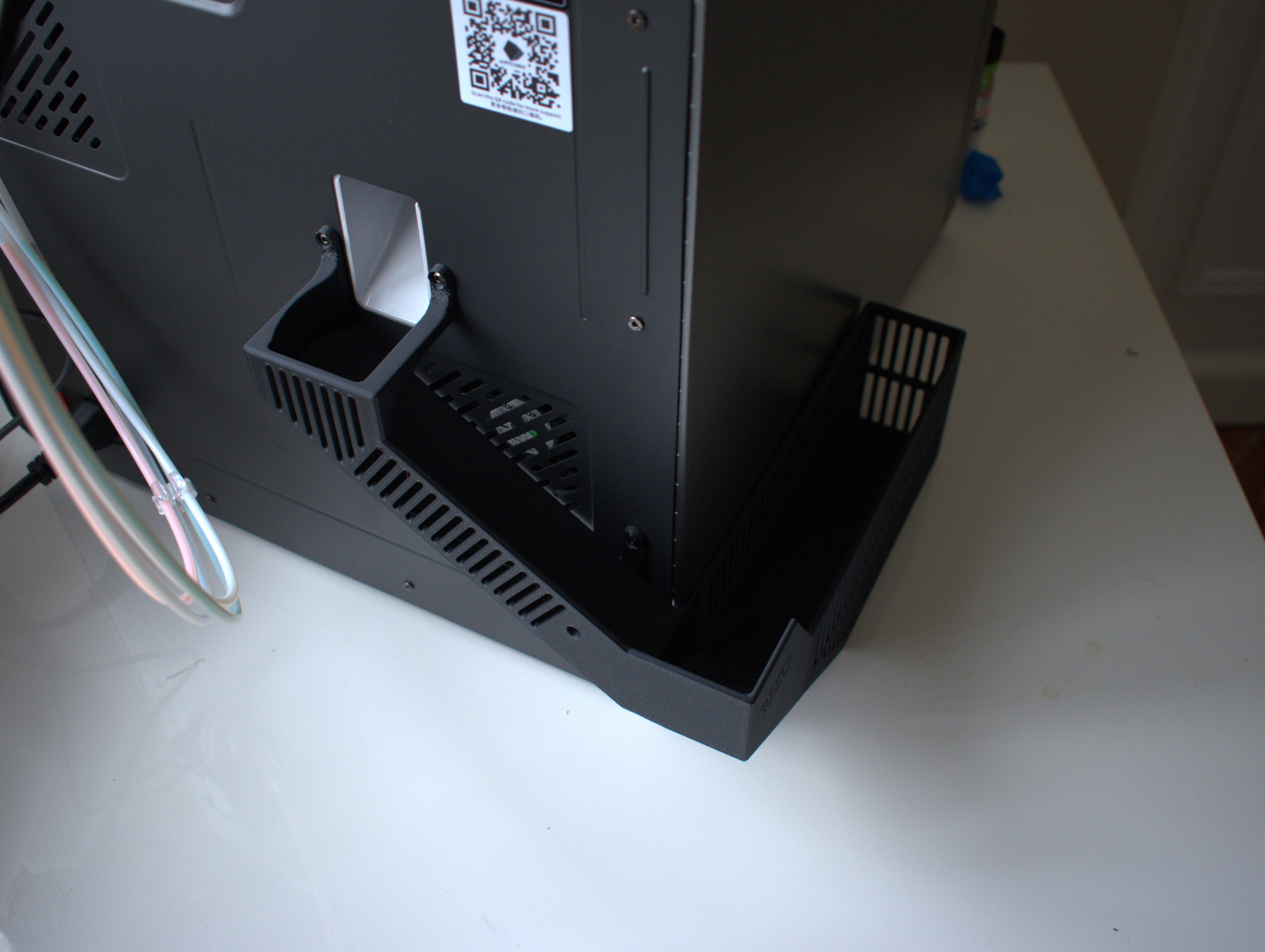 Anycubic Kobra S1 Poop Chute and waste bin- Vented