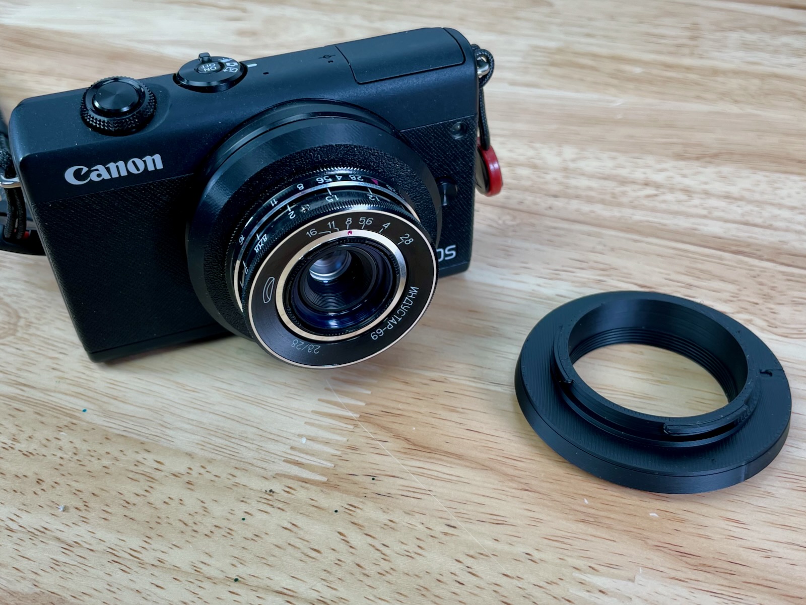 Canon EF-M to Industar 69 Mount Adapter