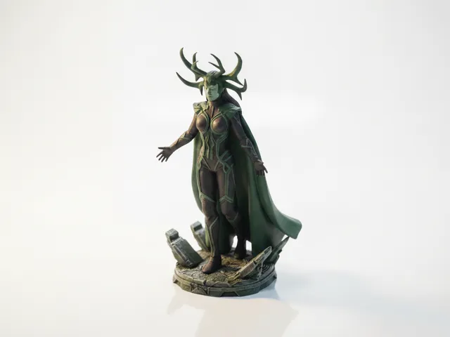 Hela Goddess Figurine Marvel 3D Printable