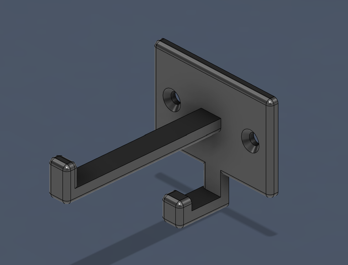 Skateboard Wall Mount and Hook