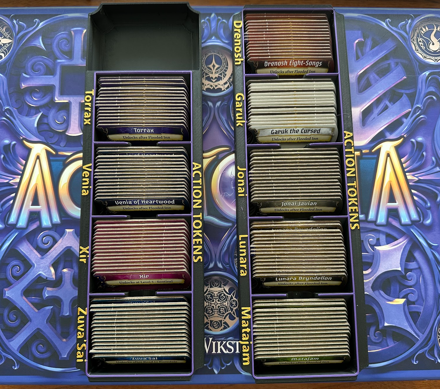 Agemonia - Action Tiles Trays