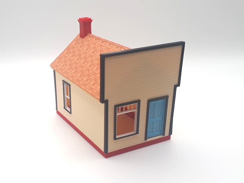 HO Scale Canadian Prairies Pioneer Store