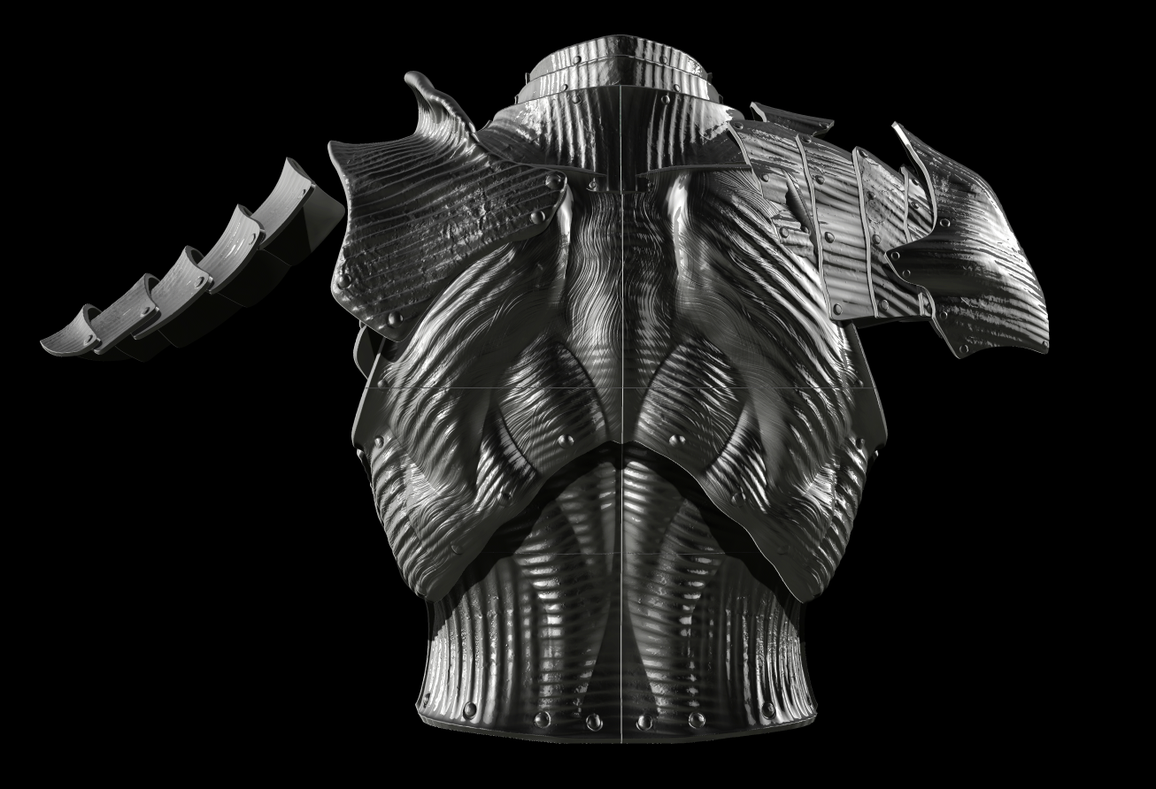 EXECUTOR DARKNESS FULL ARMOR SET - Elden Ring Cosplay Fan Art Stl Model — miniatura 34