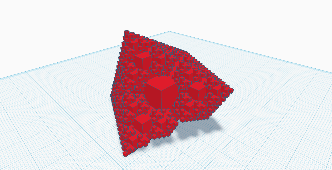 cubic octahedron fractal