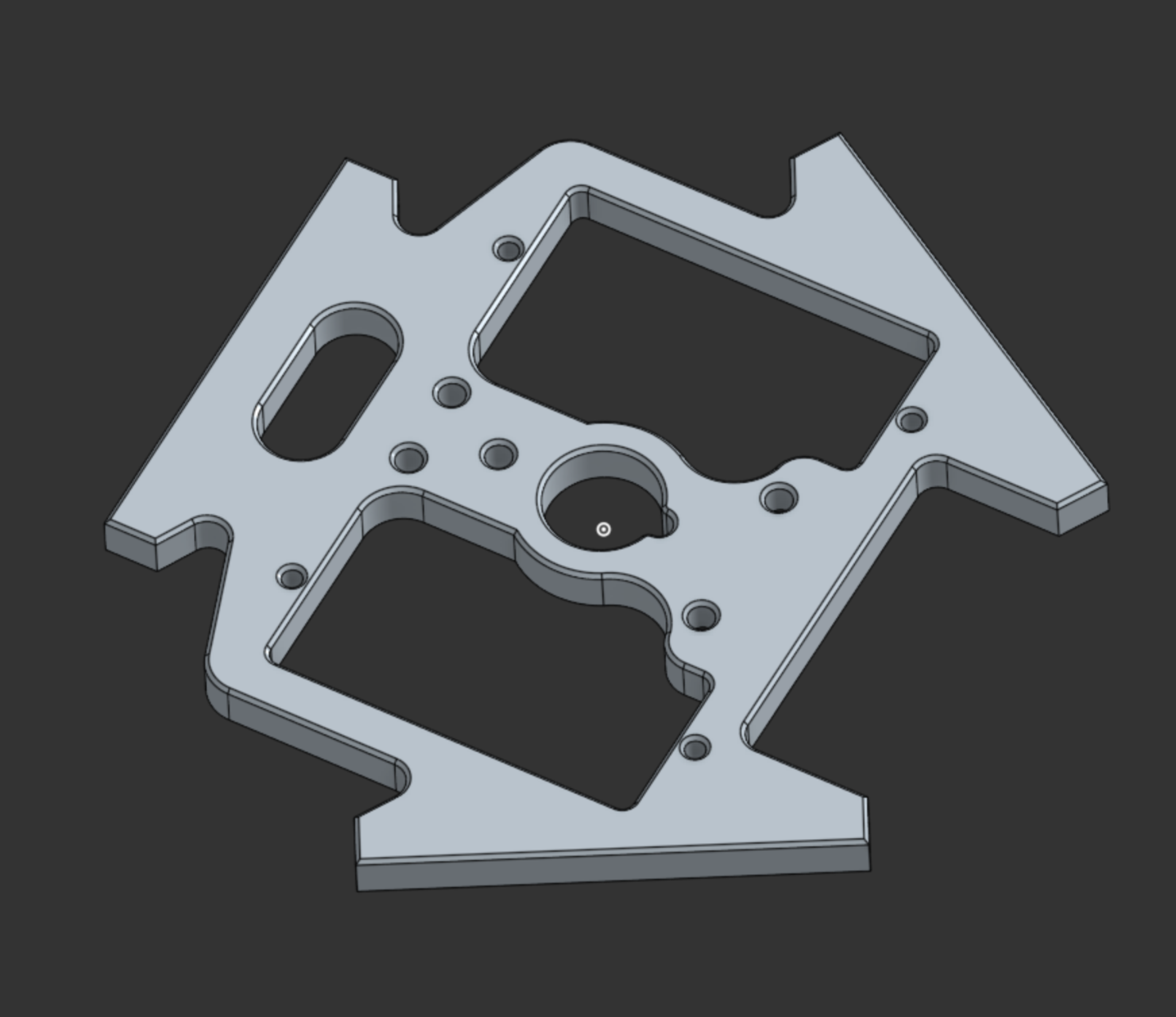 FLsun V400 effector plate model